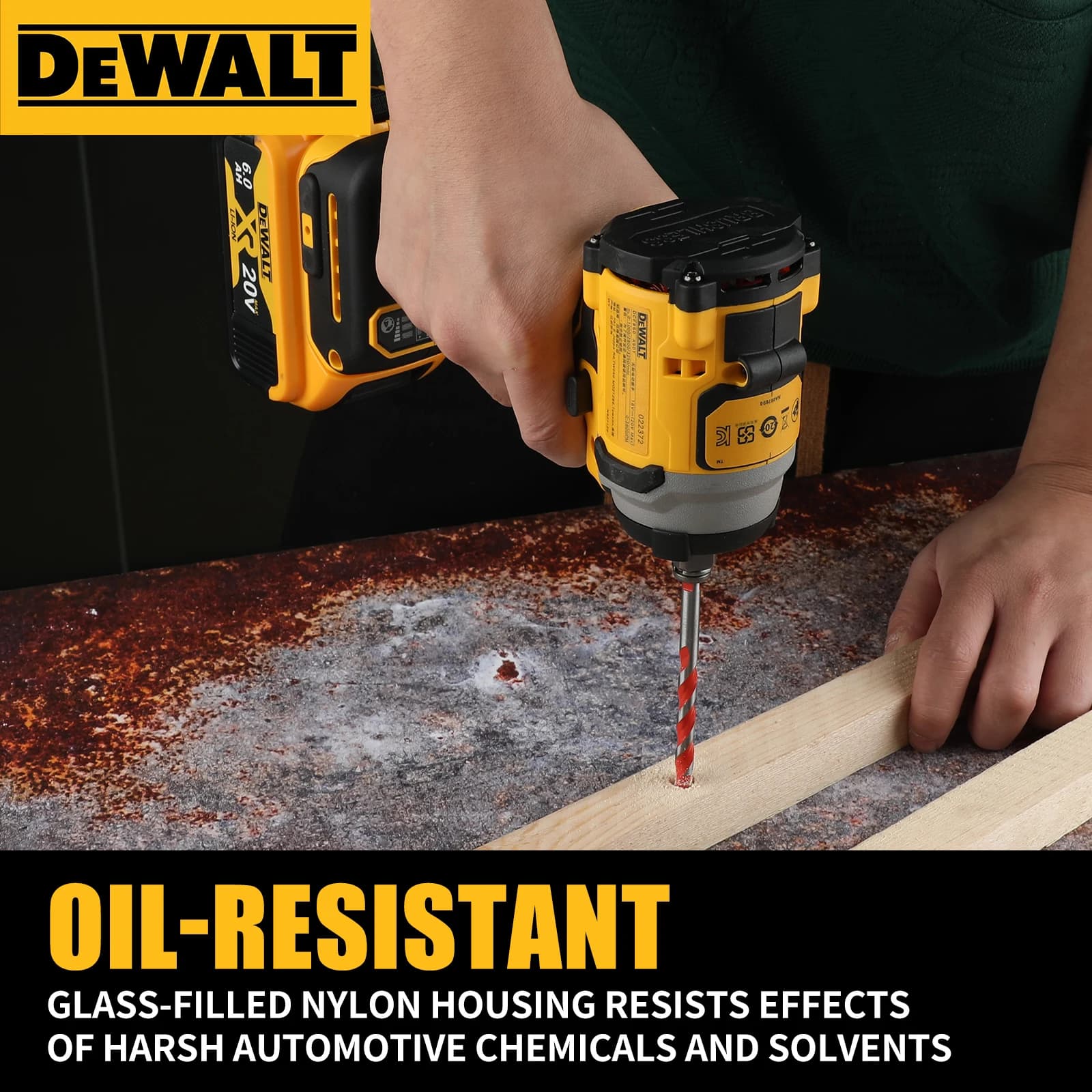 DEWALT DCF850 20V Lithium - Ion Brushless Impact Driver - High Torque Electric Screwdriver, Professional Power Tool