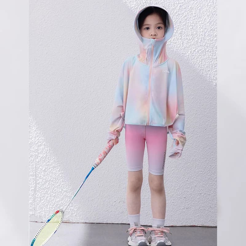 Baby Girl Pants Girls Leggings New Kids Gradient Cycling Pants Summer 2024 Baby Leggings Children Comfort Soft Casual Pant