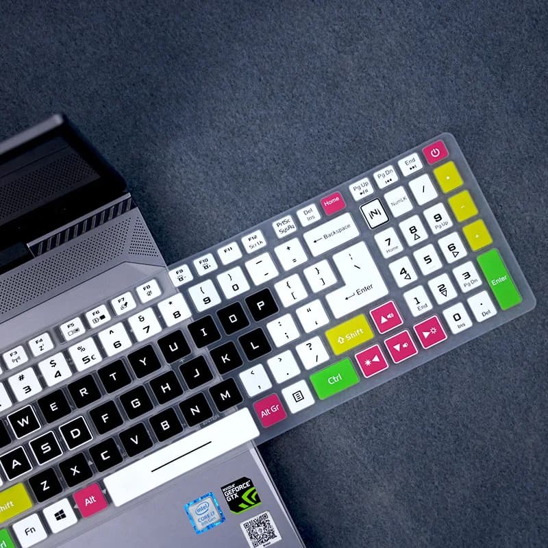 For Acer Nitro 5 AN515-58 AN515-54 AN515-55 AN515-56 AN515-57 AN515-46 AN515-45 15.6'' Silicone Laptop Keyboard Cover Accessory