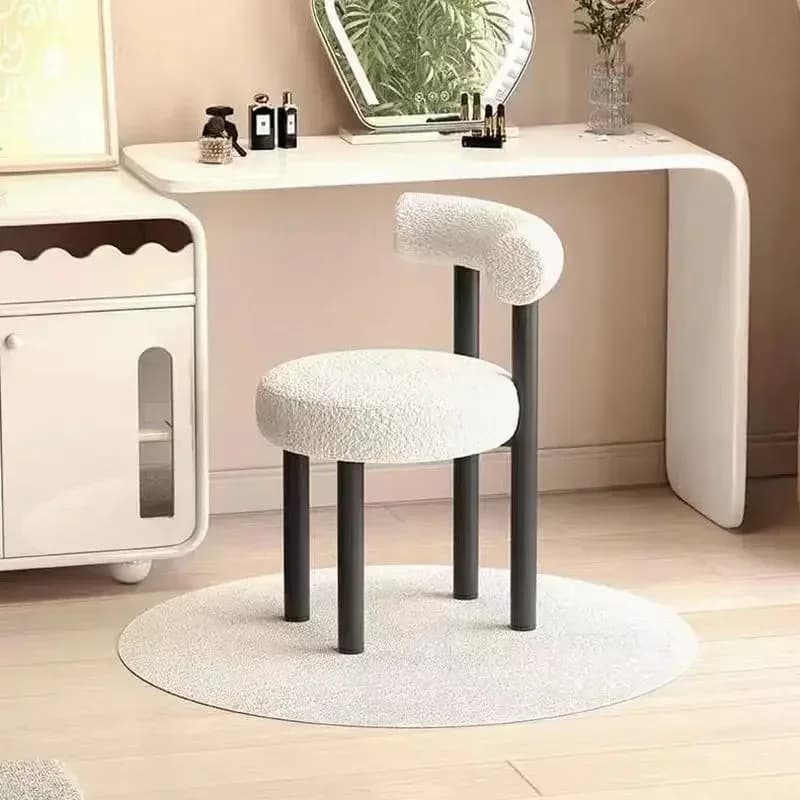 Minimalist Lliving Room Dressing Chair Make Up Nordic Design Office Dining Chair Kitchen Cafe Bedroom Furniture