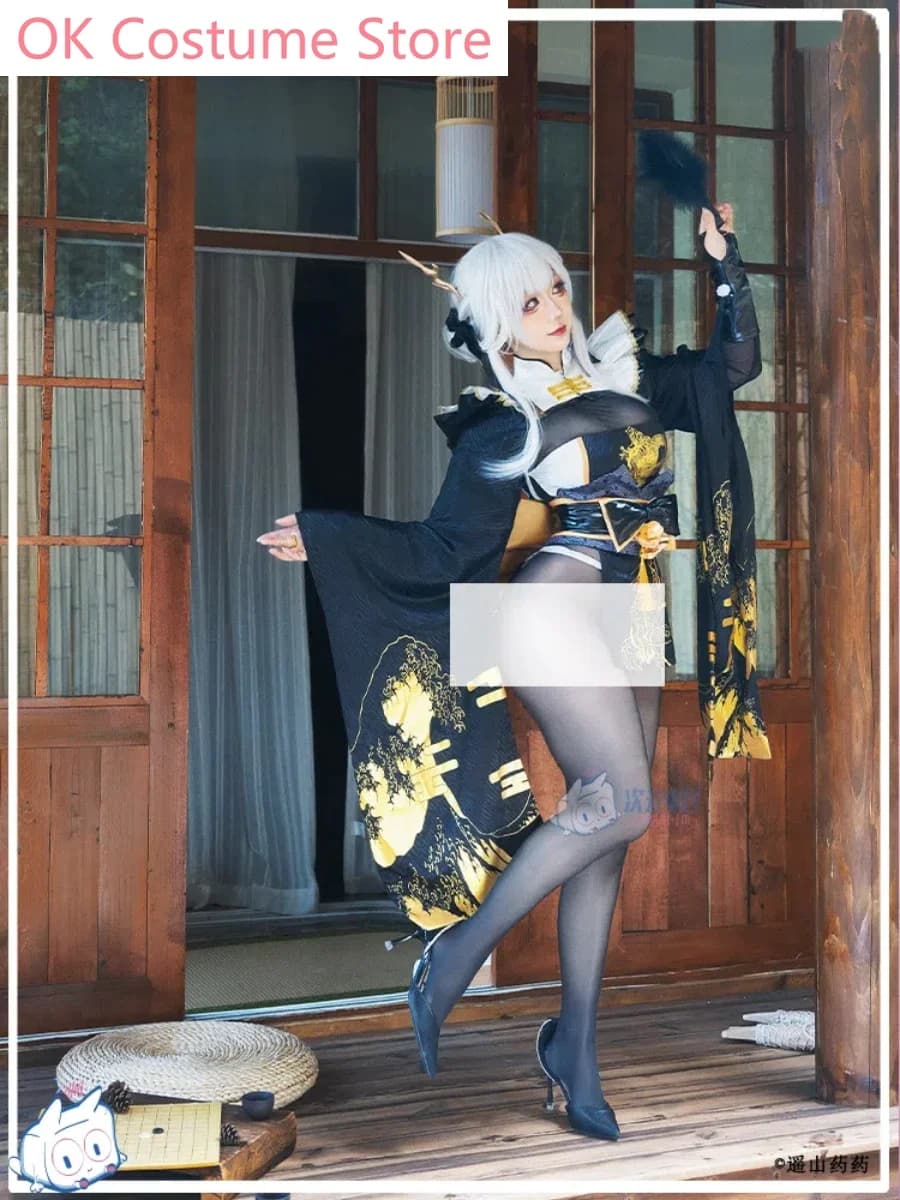 Goddess Of Victory: Nikke Bran White Rabbit Cosplay Costume Cos Game Anime Party Uniform Hallowen Play Role Clothes Clothing