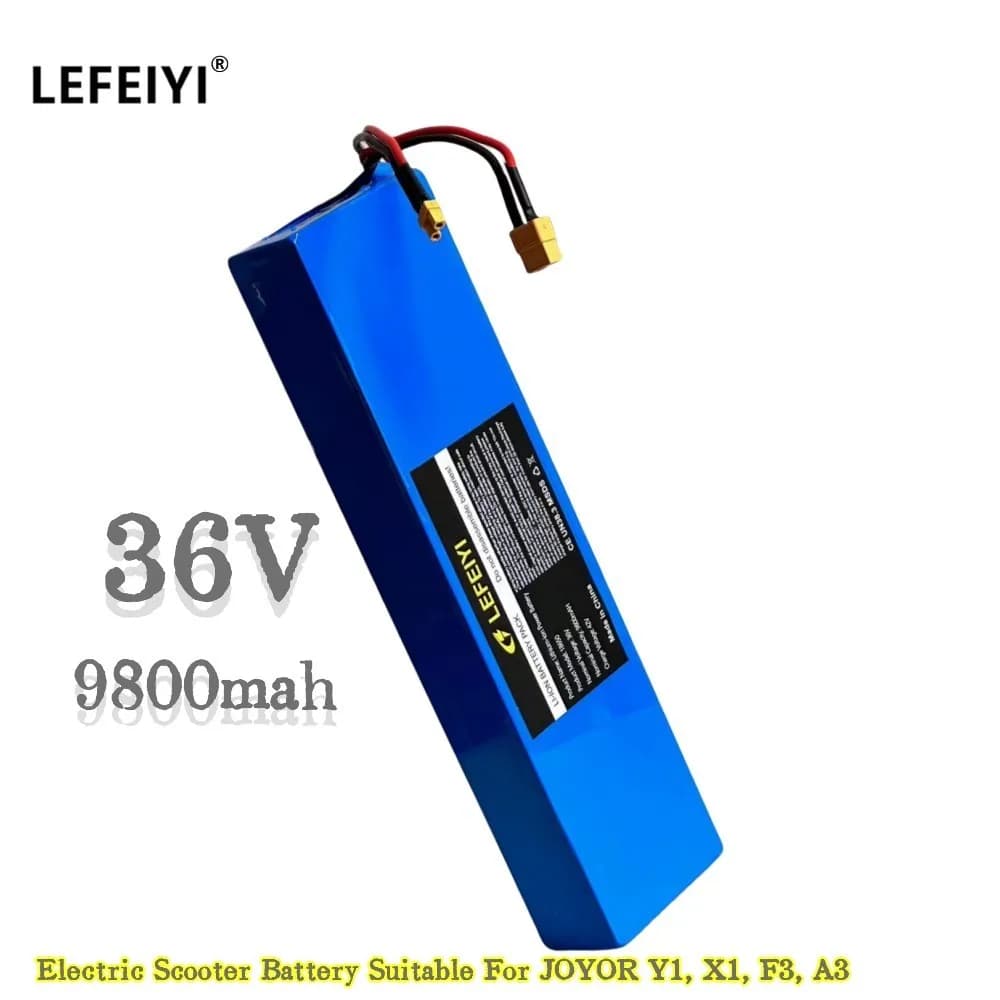 Electric Scooter Battery Suitable For JOYOR Y1, X1, F3, A3 10S3P, 36V9.8AH Electric Scooter lithium Batteries