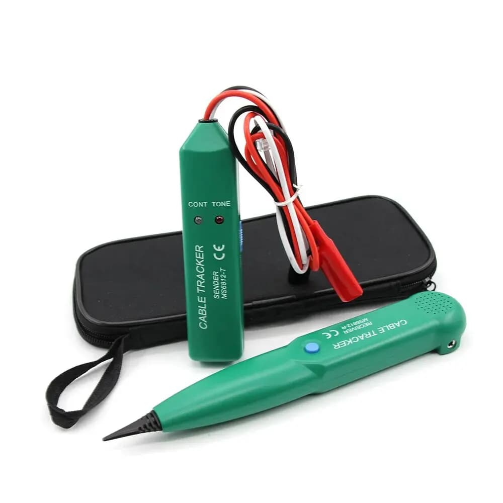 MS6812 Cable Tracker Tester Line LAN Detector Telephone Wire Tracer Breakpoint Location Network Tester Tools For Electrician 