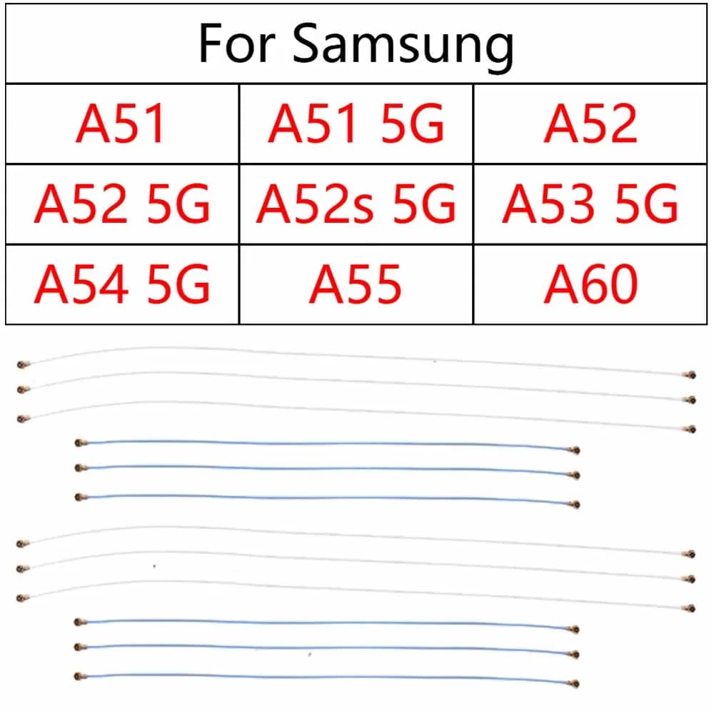 Signal Antenna Flex Cable For Samsung Galaxy A52 A52s A53 A54 A55 A60 A51 5G Signal Booster Phone Network Cellular Connector