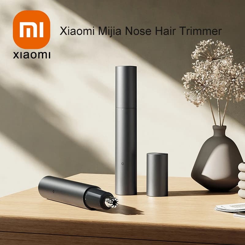 XIAOMI Mijia Electric Nose Hair Trimmer Portable Nose Ears Hair Eyebrow Trimmer for Men Rechargeable Painless Clipper