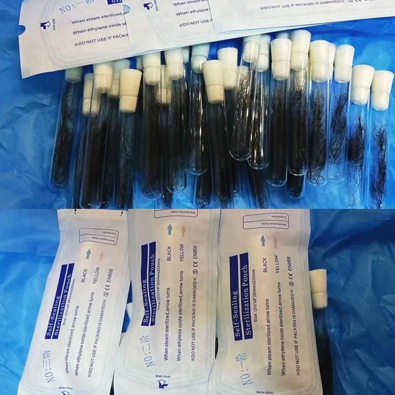 Authentic real eyebrow AI master practice native cloned eyebrow hair without hair follicles for beginners