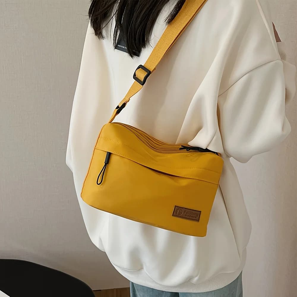 Niche Design Single Shoulder Crossbody Bag Female Fashion Commuter Large Capacity Tote Bag Casual Personality Female Shoulder Ba