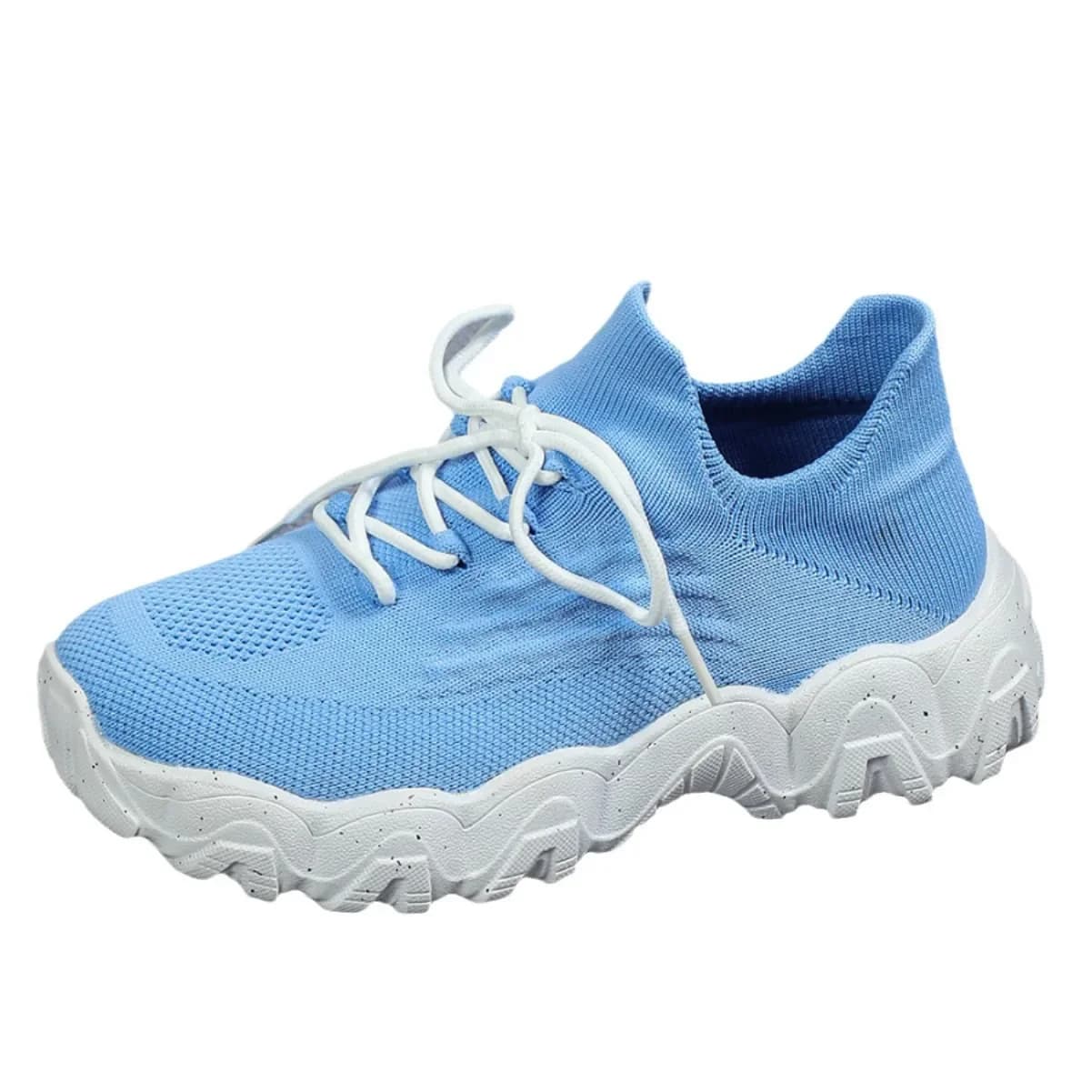 Women's Spring and Autumn Breathable Casual Sports Shoes All Fashion Fly Woven Lazy Casual Shoes