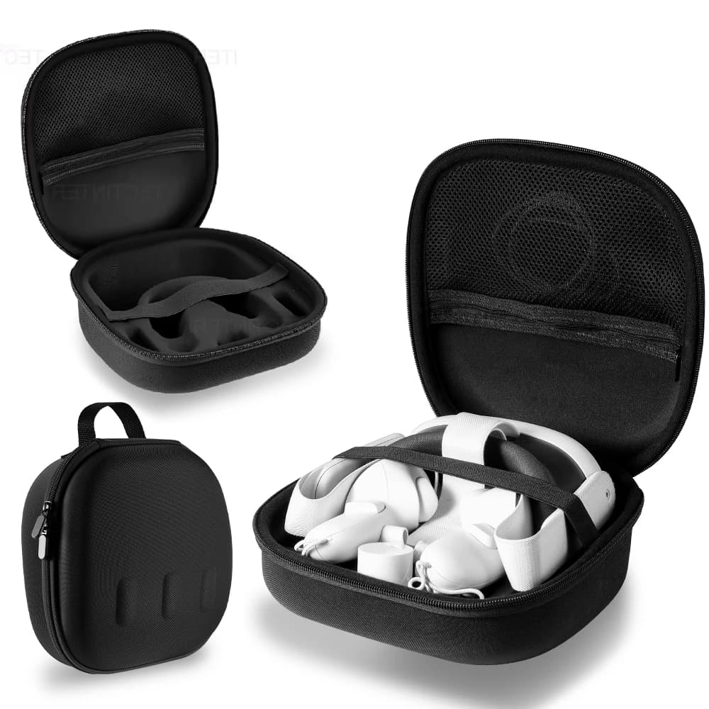 EVA Hard Carrying Case For Meta Quest 3 Larger Capacity Hard Storage Bag For VR Protective EVA Bag Gaming Accessories