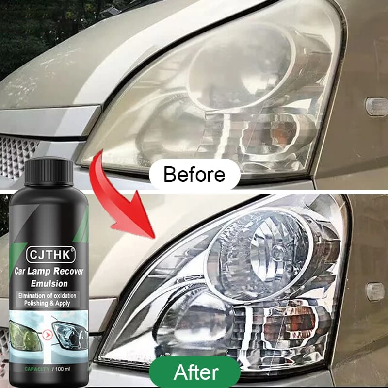 Car Headlight Restoration Polishing Kits Car Light Scratch Remover Repair Cleaning Paste Headlamp Anti Oxidation Polish Liquid