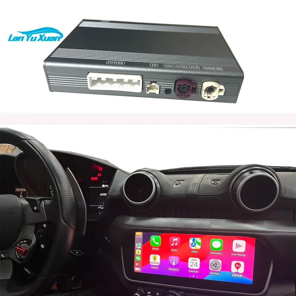 Wireless CarPlay For Ferrari Portofino Car DVD Player Mirror Link AirPlay Radio Navigation Carplay Kits Android Auto