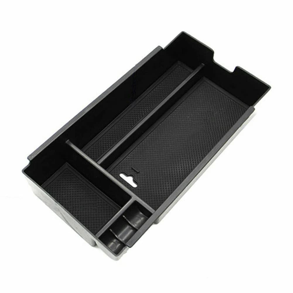 Black ABS Plastic Car Interior Center Console Armrest Storage Tray Box Fit for Lexus ES350 ES300H ES250 2013 2014 2015 2016 2017