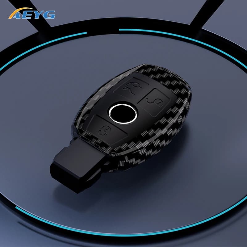 ABS Car Remote Key Case Cover Shell Fob For Mercedes Benz A B C E Class GLS GLA GLK GLC CLS CLA AMG W204 W205 W212 W463 W176