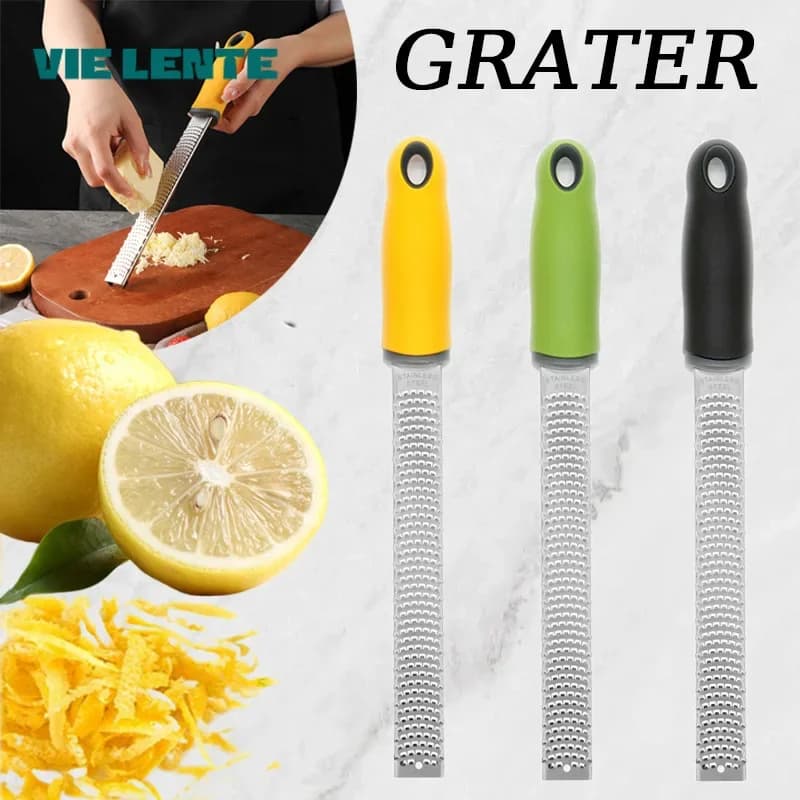 Grater for Kitchen 1pc Multipurpose Grater for Cheese Kitchen Gadgets with Protect Cover Vegetables Fruits Grater VIE LENTE