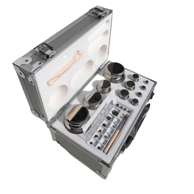 Veidt Weighing F1 1mg-1kg OIML Standard M1 Class Stainless Steel Weight Set 29pcs Calibration Weight