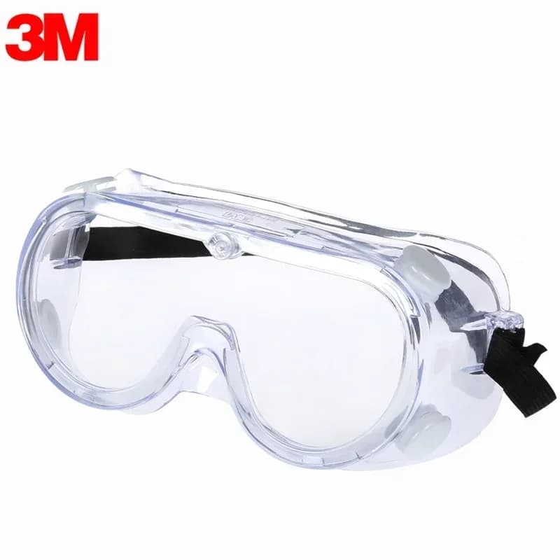 3M 1621 Anti-Lmpact Anti Chemical Splash Safety Goggles Lrradiation Protection Polycarbonate Laboratory Paint Glasses
