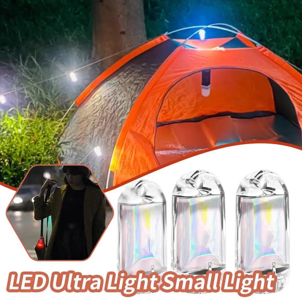 1PC Led Ultra Light Lamp Multi-function Light Manual Usb Mini Waterproof Ultra-small Cable Light Chain Charging