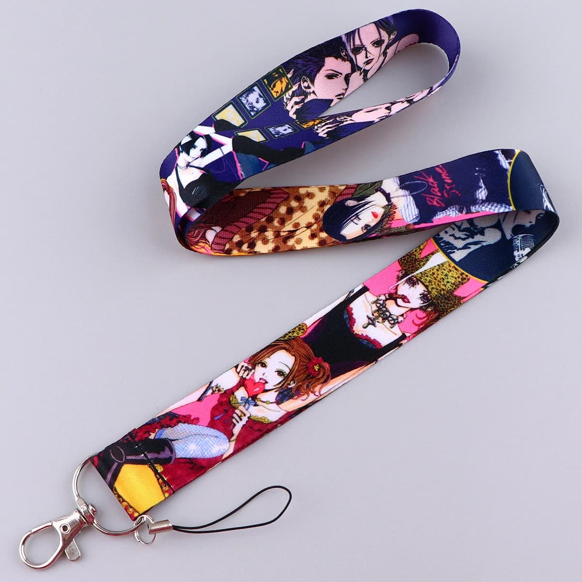 Japanese Anime Mobile Phone Neck Strap ID Card Rope Lanyards For Card USB Badge Gym Holder Key Chain Camera Rope
