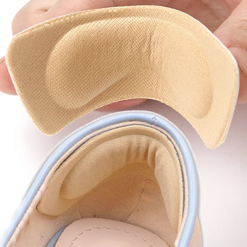 2pcs Thickening sponge Heel Pads for Sandals High Heel Shoes Adjustable Antiwear Insoles Feet Inserts Insole Heels Pad Protector