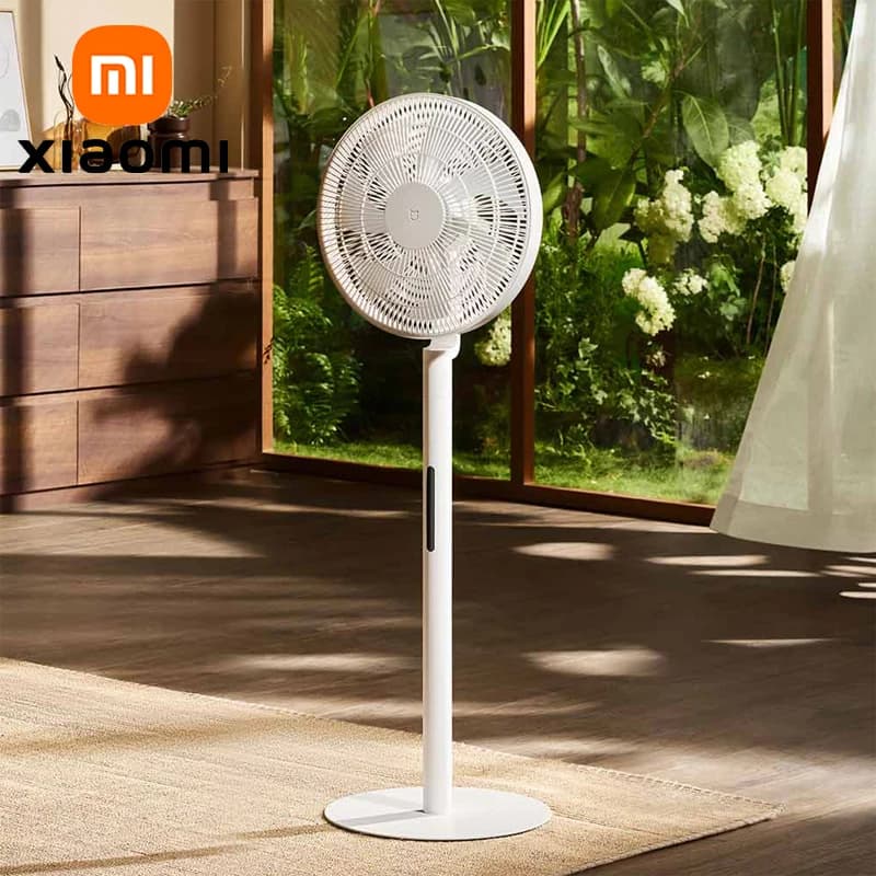 XIAOMI MIJIA DC Inverter Floor Fan Pro,Ultra-Thin Design,Retractable Storage,100 Air Flow Settings,Quiet Operation,Electric Fans