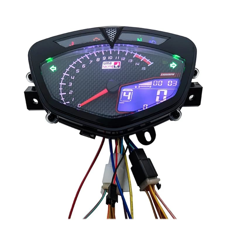 Digital Meter For Yamaha Lc135 V1 Jupiter MX Copy Uma Motorcycle Speedometer LCD RPM Tachometer Meter
