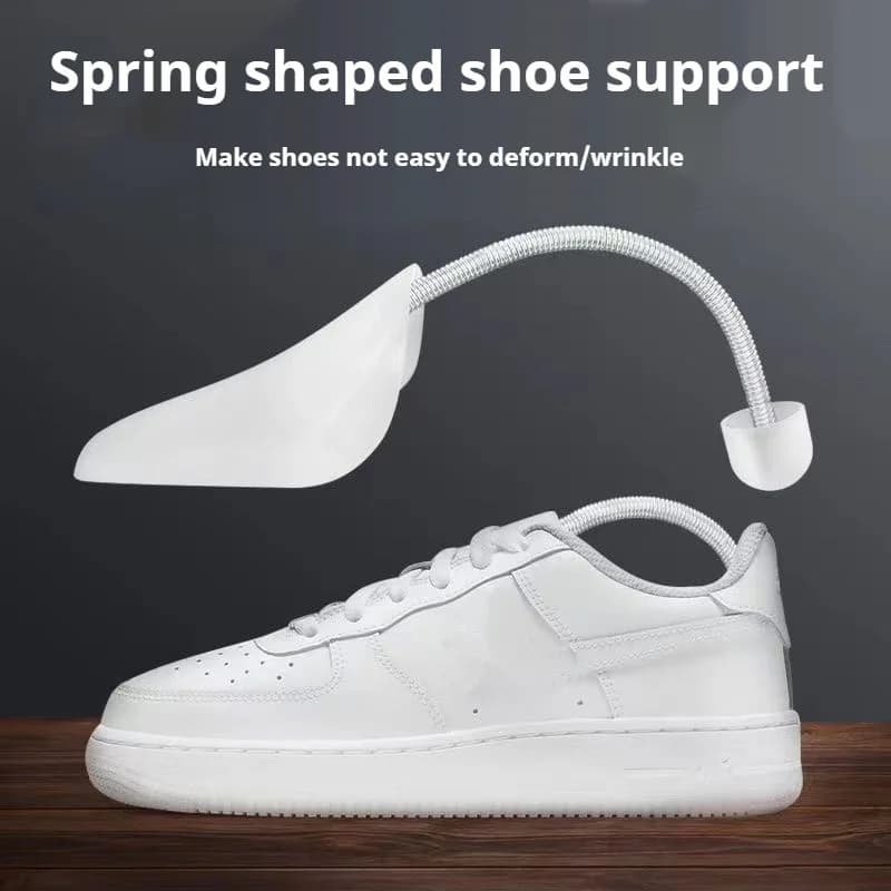 2Pcs Spring Shoe Trees Anti Deformation Inner Support Shoes Stretcher Shaping Anti Wrinkle Shoe Lasts Men Women Shoes Tree