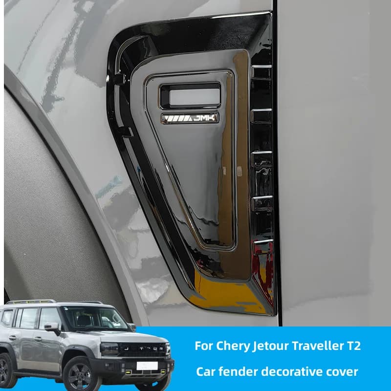 Car Fender Decorative Cover Car Side Marker Protective Sticker For Chery Jetour Traveller T2 2023 2024 Car Accessories