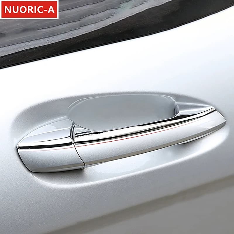 Car Styling Door Handle Frame Decoration Cover Trim For Mercedes Benz C E Class W204 W212 Exterior Accessories