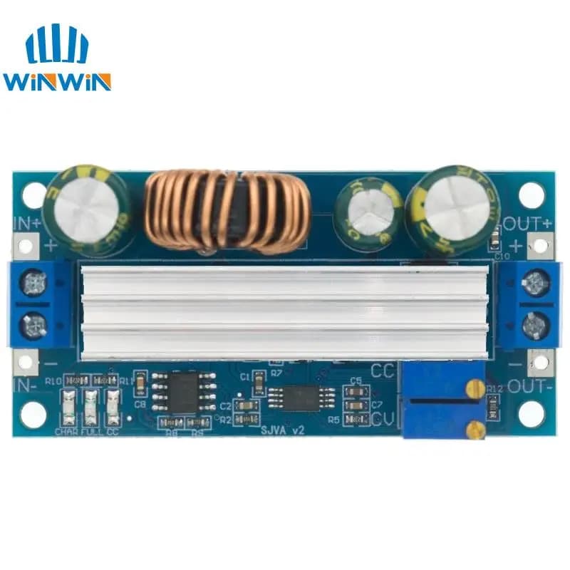 CC CV Adjustable 3A 35W DC 5 -30V to DC 0.5 -30V Step Up Down Buck Boost Converter Power Supply Module Voltage Regulator XY-SJVA