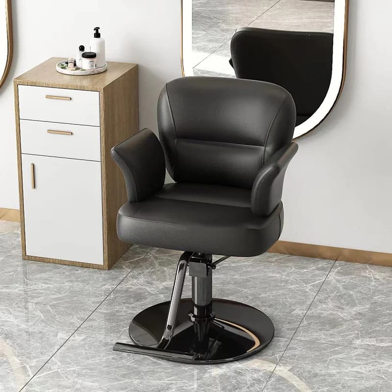 Folding Portable Stool Professional Hairdressing Chair Hydraulic Beauty Salon Manicurist Chairs Barber Cadeira Hair Armchairs