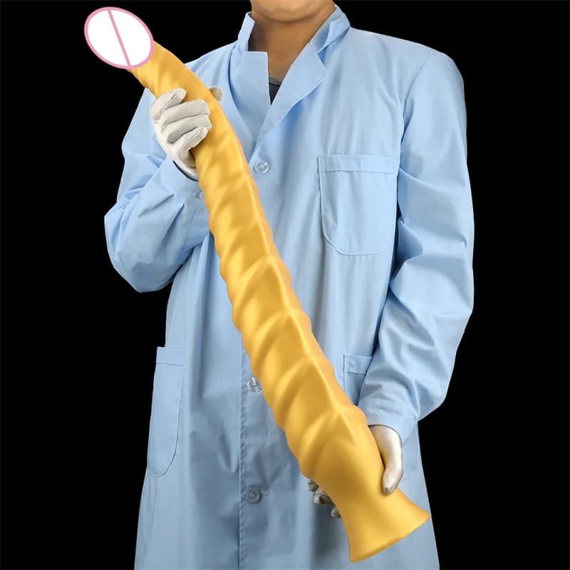 Huge Long Anal Plug Dildo G-spot Masturbation Big ButPlug Prostate Massager with Suction Cup Anus Dilator Sex Toys for Women Men