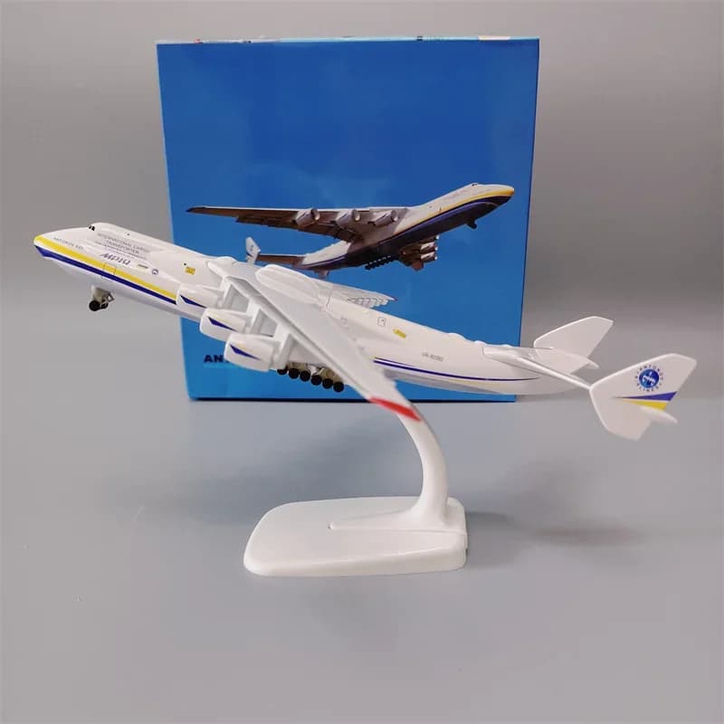 HOT NEW 20cm Alloy Soviet Union Air ANTONOV 225 Airlines An-225 Mriya WORLD BIGGEST CARGO Airplane Model Plane Diecast Aircraft
