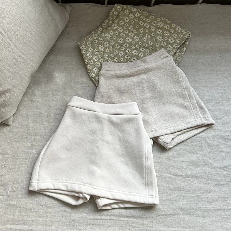 Girl Baby Simple Solid High Waisted Half Skirt Shorts Toddler Girls Fashion Floral High Quality Design Cotton Trouser Skirts