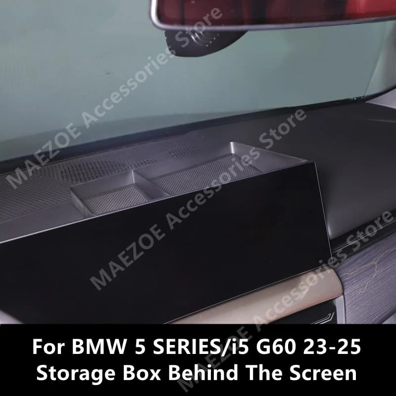 For BMW 5 SERIES/i5 G60 23-25 Storage Box Behind The Screen,Car Interior Decoration Modification Accessories Refit