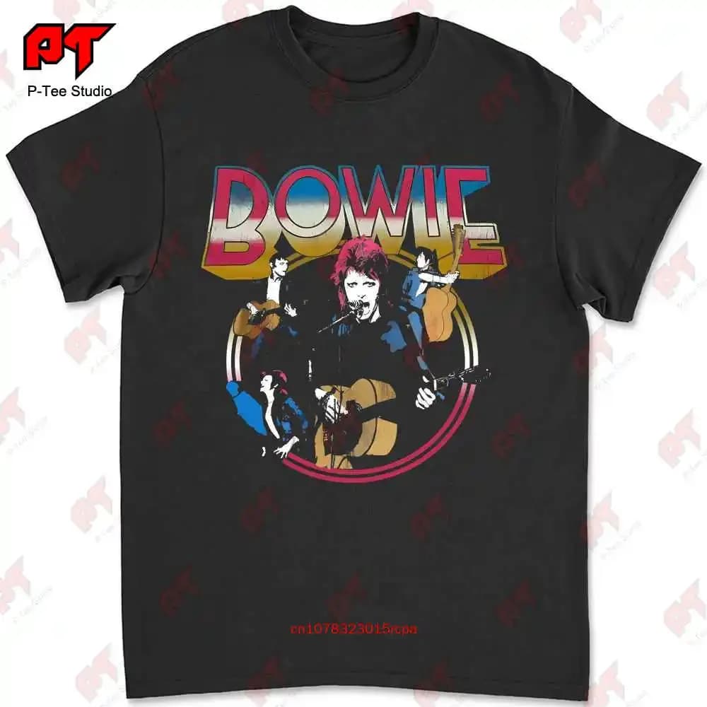 Bowie Spiders From Mars T Shirt Adult Men Medium Black Music 133M