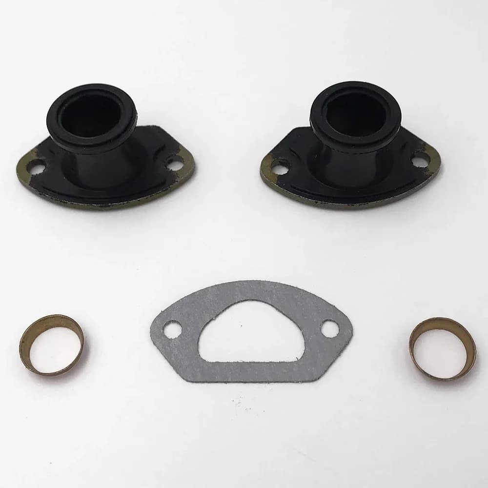 2 Set Chainsaw Exhaust Intake Manifold Ring Gasket For 45CC 4500 52CC 5200 58CC Home Garden Power Tool Accessories