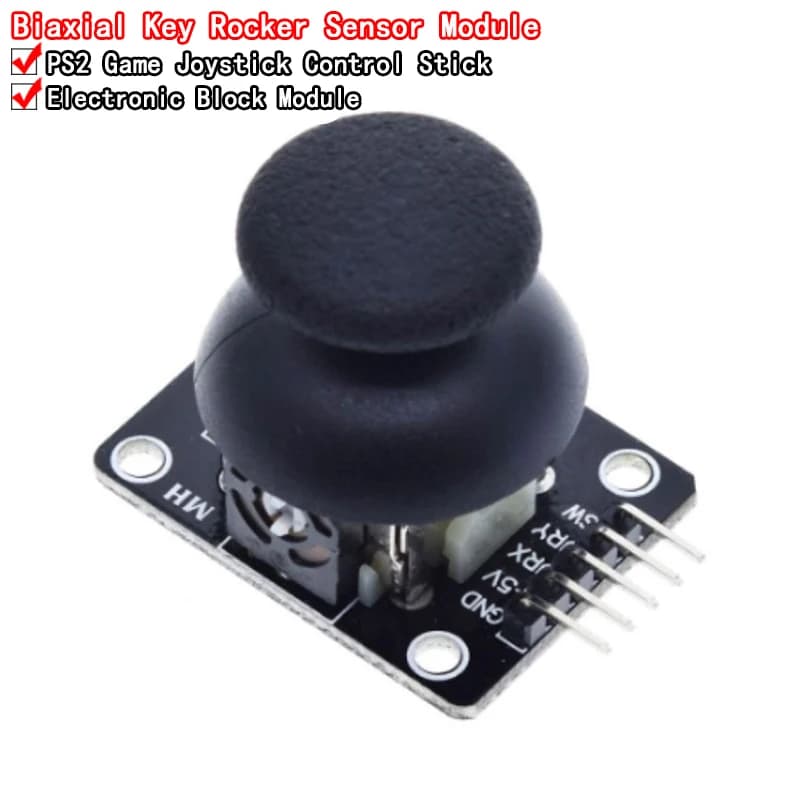 1PCS For Arduino Dual-axis XY Joystick Module Higher Quality PS2 Joystick Control Lever Sensor KY-023 Rated 4.9 /5