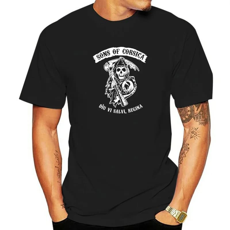 Men T Shirt Tee Shirt SoA Corsica Corsica tshirts Women T-Shirt