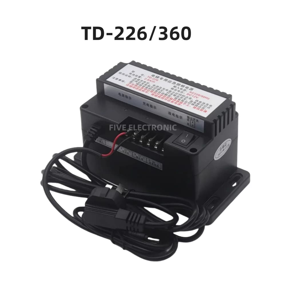 TD-226 TD-360 Elevator Wireless Intercom Special Emergency Lighting Power Supply Elevator Accessories