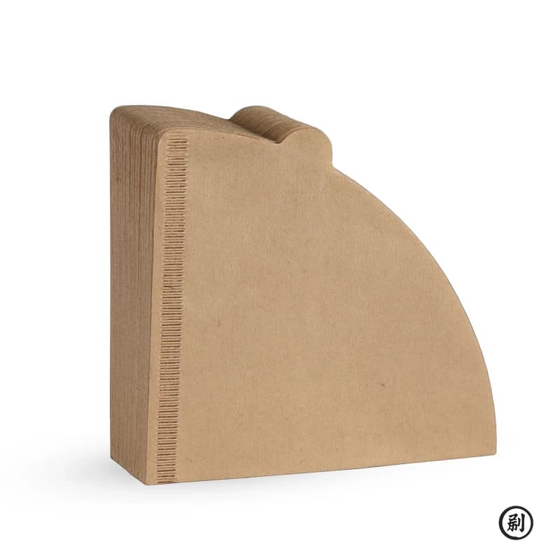 Wood Pulp 01 Cone Filter Pour Over 1-3Cups Natural Drip Coffee Paper Filters Makers Accessories