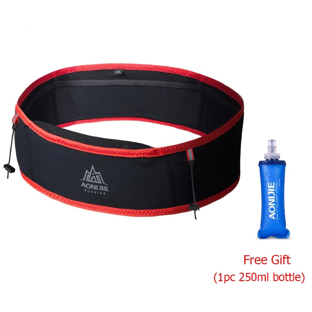 AONIJIE W938S Slim Jogging Running Waist Belt Bag Pack Travel Money Trail Marathon Gym Workout Fitness 6.9" Mobile Phone Holder