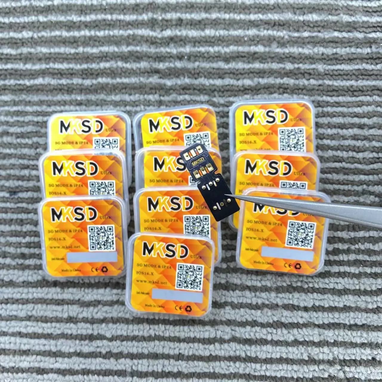 MKSD Ultra V5.7 with 5G mode QPE-ESIM pro For IP6 to 16promax