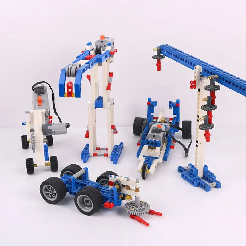 9686 Technical Parts Multi Technology MOC Brick Educational School Student Learning Building Block Power Punction Teaching Tools