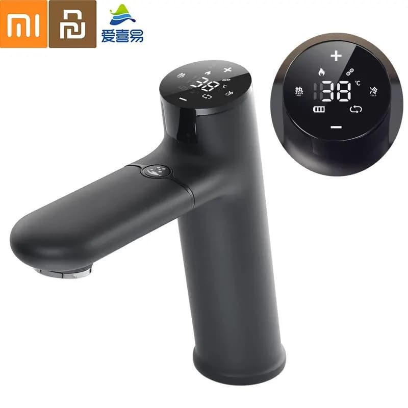 Aixiyi Smart Sensor Contactless Foam Faucet Gesture Control Future Smart Thermostatic Faucet LX-0701A