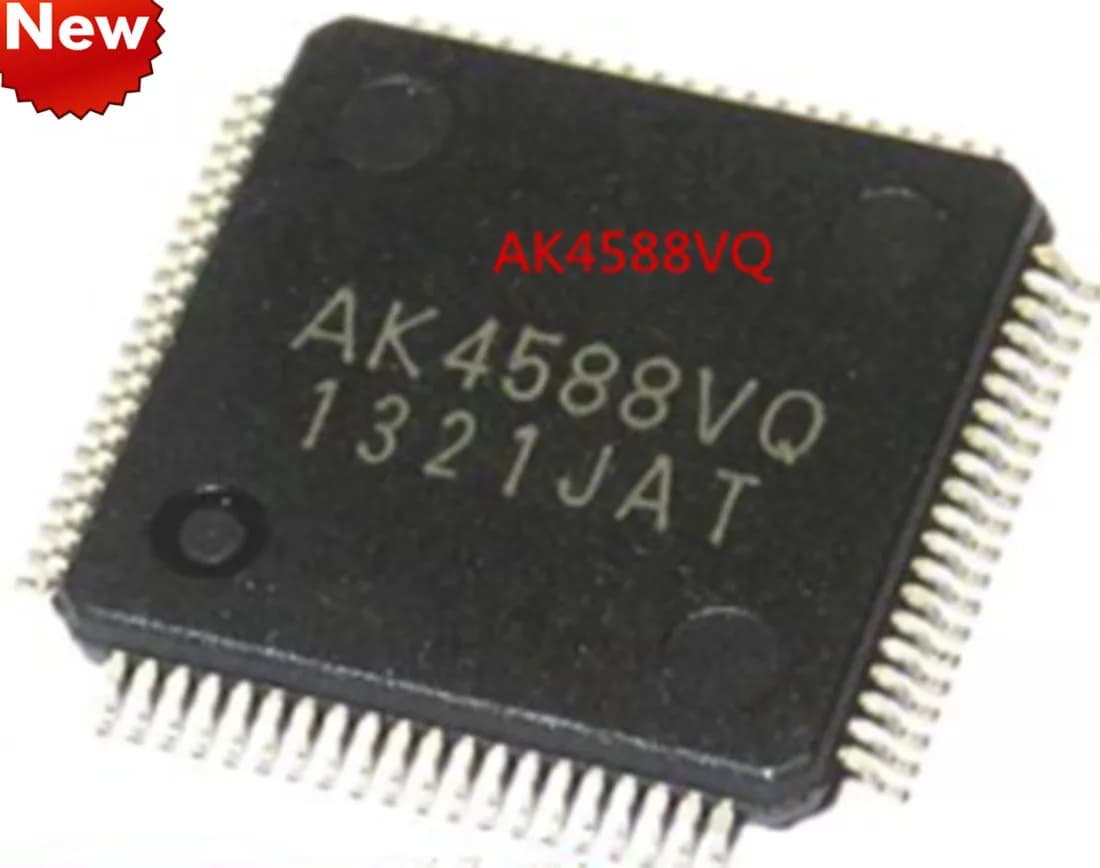 100% New AK4588VQ AK4588 Channel audio codec QFP