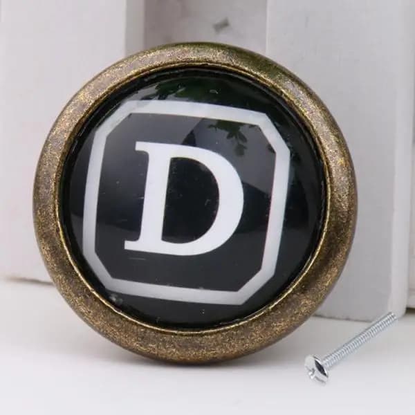 Vintage Round Style Bedroom Door Cabinet Cupboard Drawer Knob Pull Handle