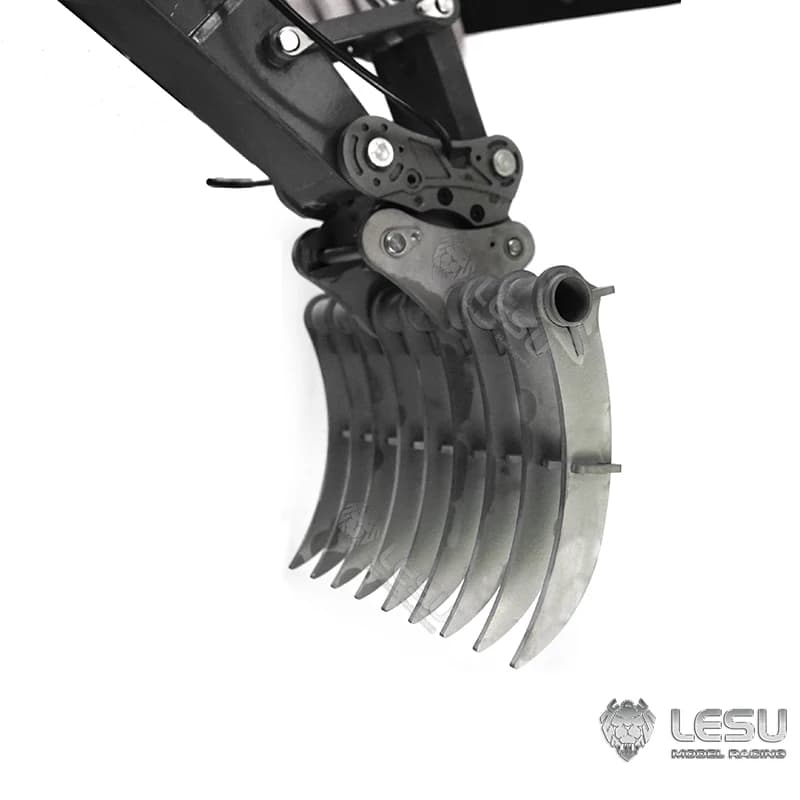 Metal Upgraded Scraper Rake Bucket for LESU 1/14 RC Komatsu AC360 ET30H Hydraulic Excavator DIY Model