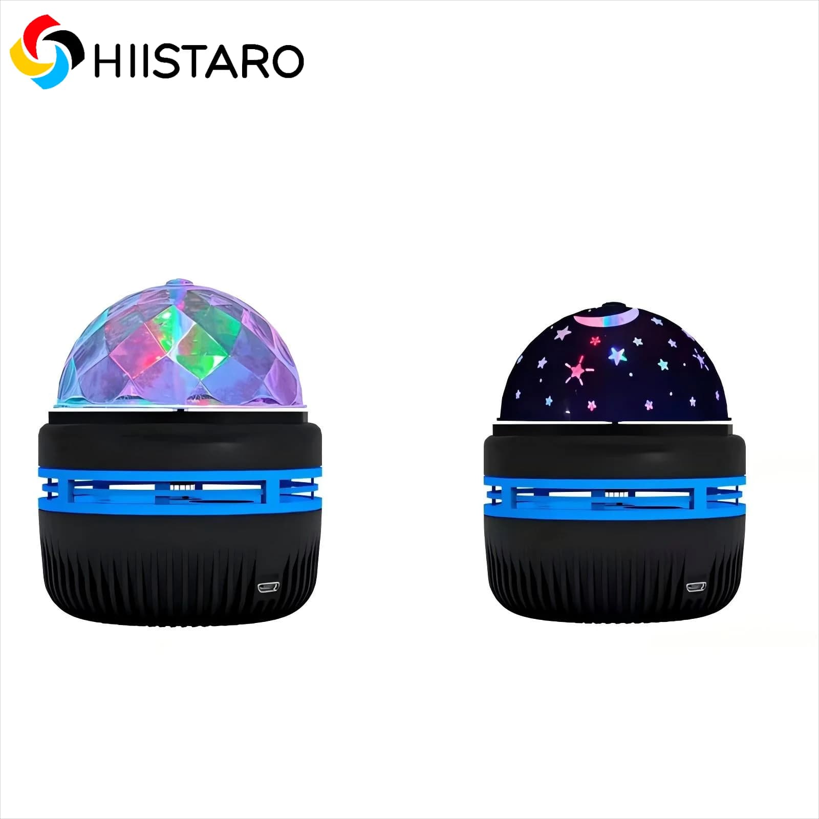 5V Star Galaxy Projector Night Light Sky Colorful Display for Bedrooms Gaming Room USB Auto-Rotating Ambiance for Bedrooms Party