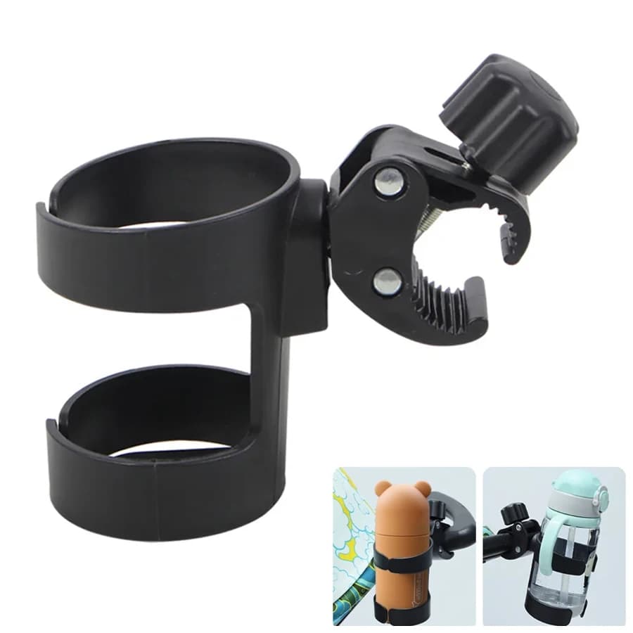 Baby Stroller Cup Holder Infant Feeding Bottle Beverage Cup Universal Holder Children Bicycle Bottle Rack Stroller Accessories