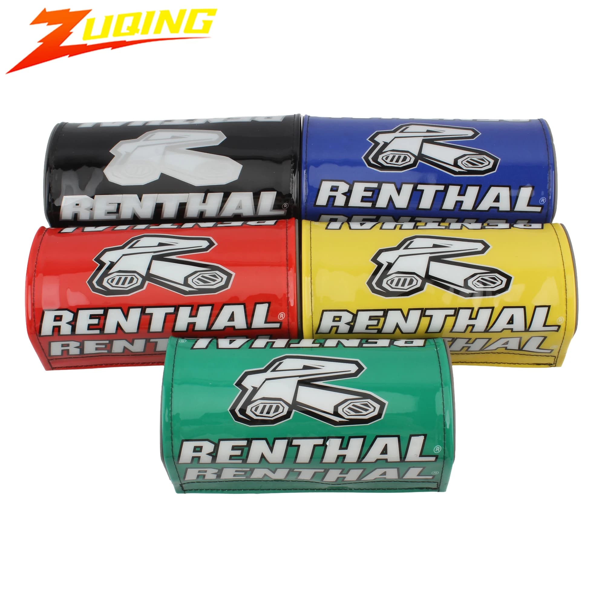RENTHAL Pit Bike Motocross Handlebar Bumpers Chest Protector Fatbar Pad Cross Bar Moto MX Fit 1-1/8 Handlebar Enduro Motorcycle